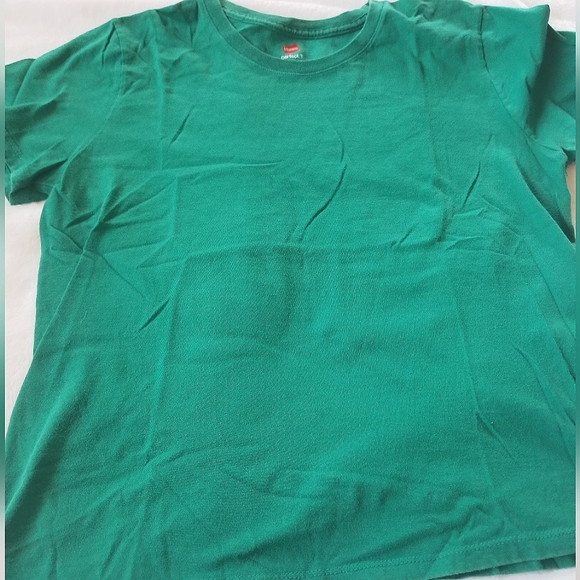 Hanes T-Shirts | Lot of 3 | Jewel Tones | Solid Colors | Medium | Basic - Picture 6 of 8